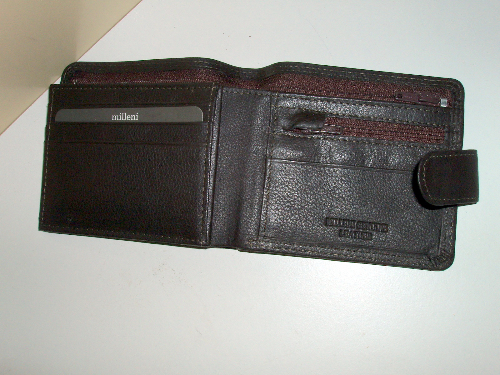 Mens Wallets With Zipper Inside