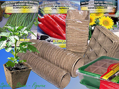 Propagation pots, bio-degradable, Seed tray, Plant pots ...