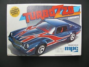 1 25 Scale Camaro Turbo Z28 Model Car Kit by MPC as Is Incomplete | eBay