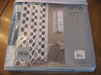 Curtains Ideas apt 9 shower curtain : APT. 9 FABRIC SHOWER CURTAIN BRAND NEW