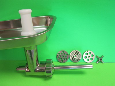 STAINLESS STEEL Meat Grinder Food Chopper Attachment ...