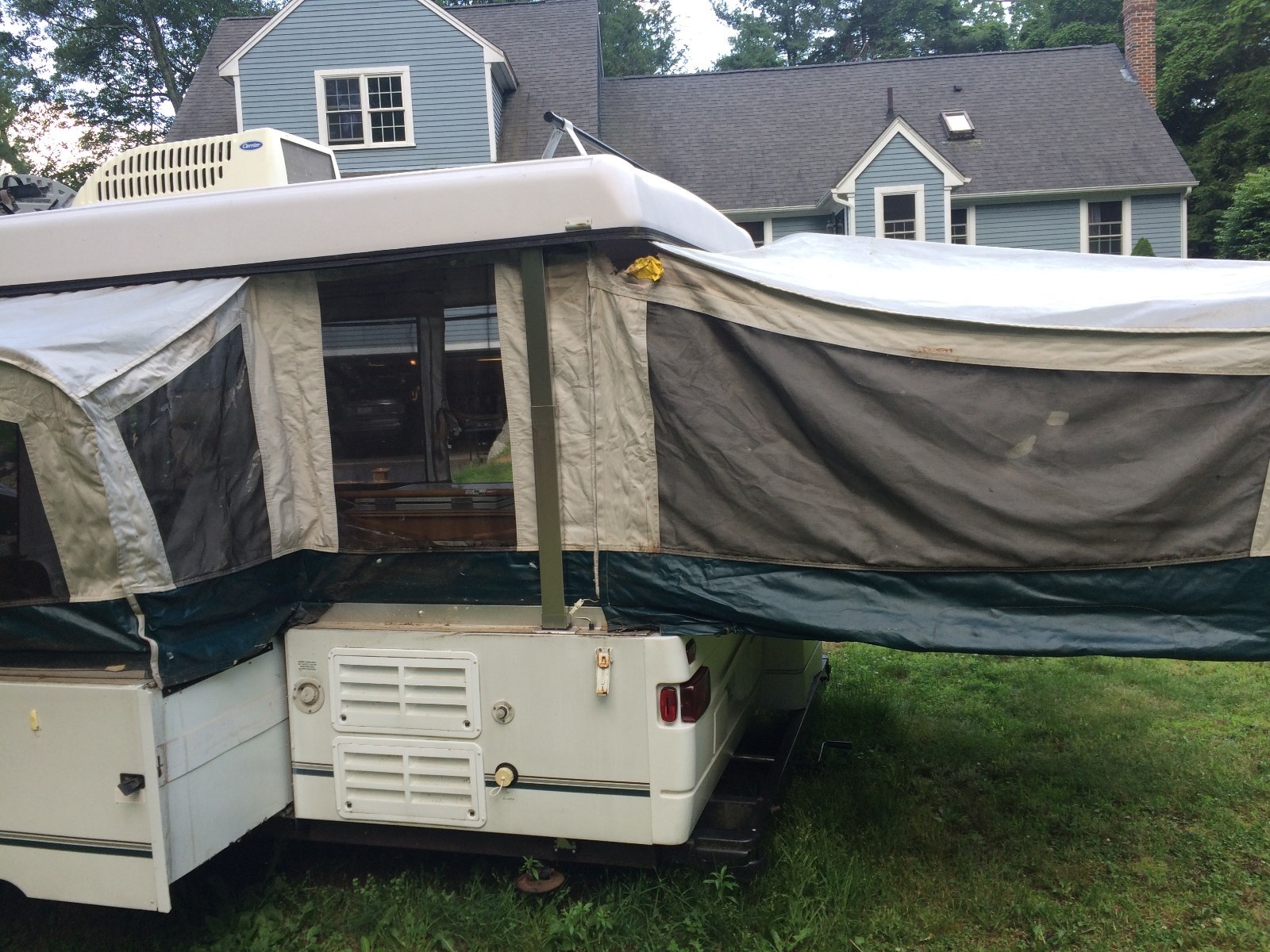 2001 Coleman Niagara Elite Pop Up Camper W/ Slide Out ... coleman pop up camper fuse box 