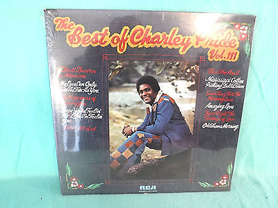 The Best Of Charley Pride Vol 3, RCA Records APL1-2023, 1976, SEALED, (Pride The Best Vol 1)