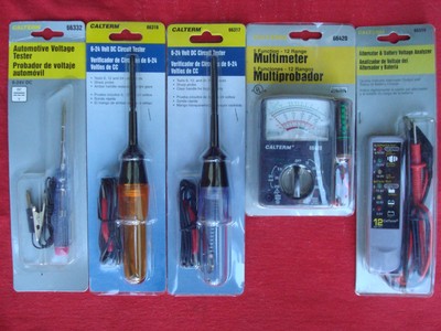 VOLTAGE CIRCUIT TESTER 6-24V BATTERY ALTERNATOR ANALYZER MULTIMETER 5F 12RANGE