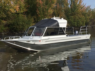 Duckworth Aluminum Jet Boat Ford 460 21 Ft Tr1 Cannon - Used Duckworth ...