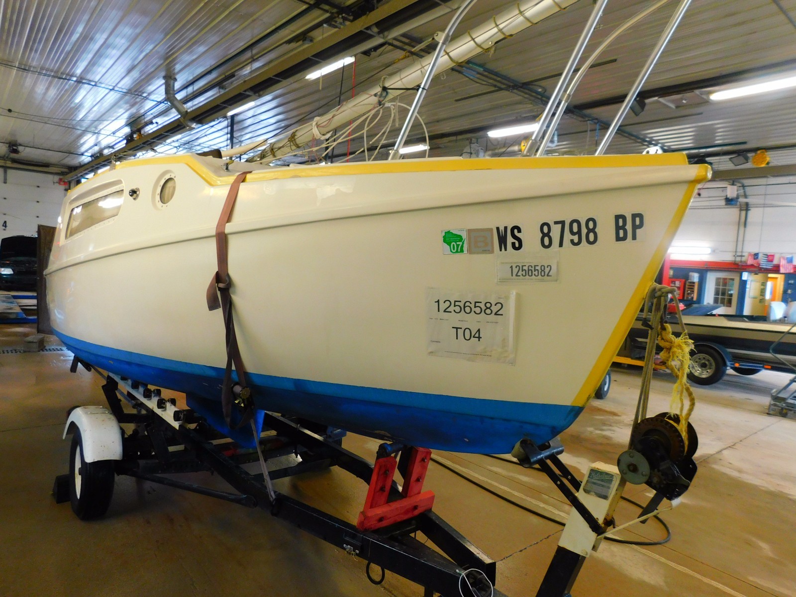 21' Luger Sloop NO MOTOR w/Trailer T1256582