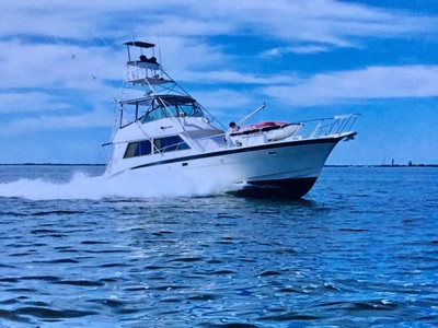 1981 55 Foot Hatteras 55 Convertible /Sport Fisherman Detailed for New Owners !