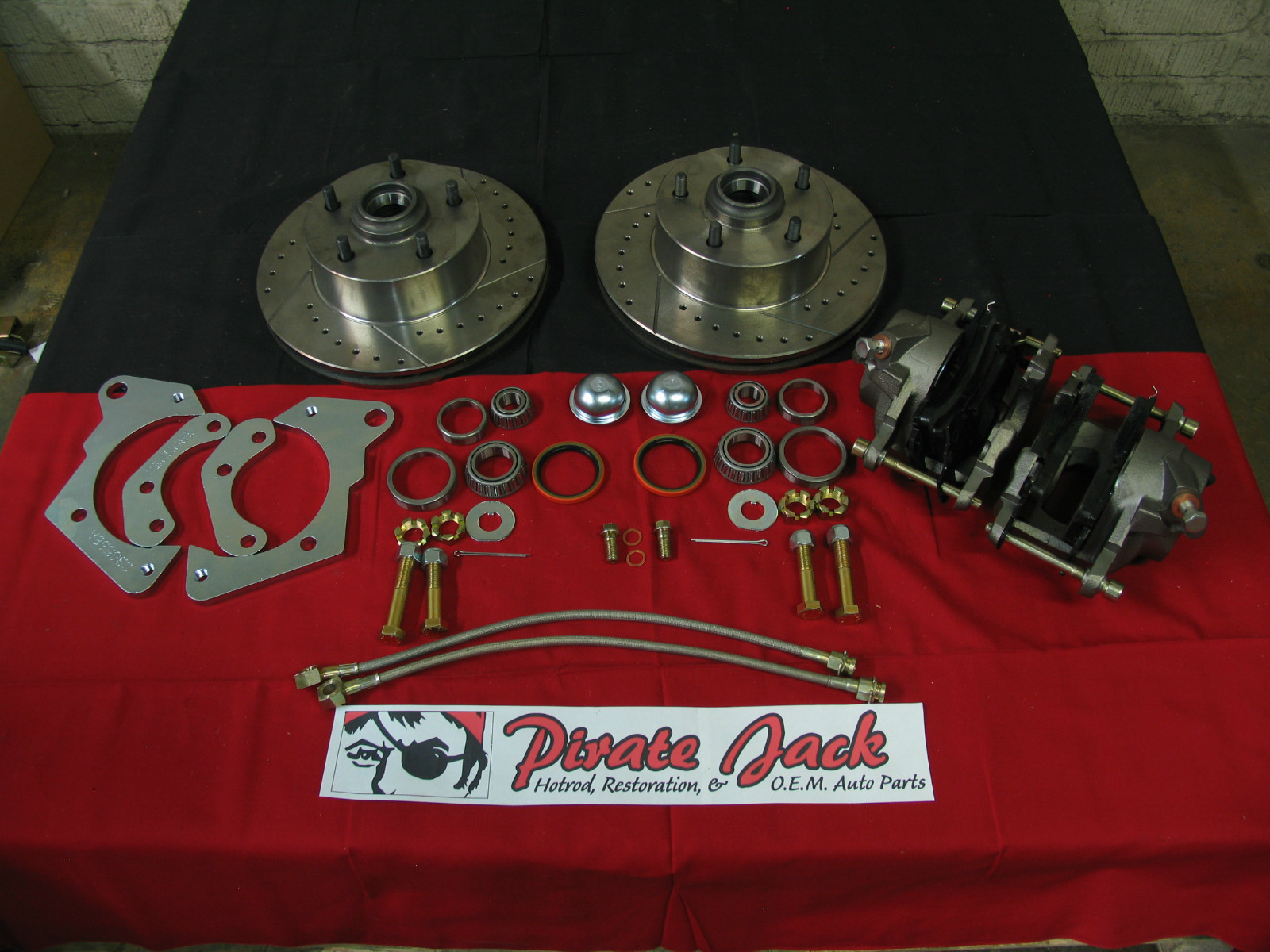 196568 Chevy Impala High Performance Disc Brake Kit With Power Brake