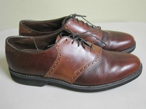 ... about DEXTER BROWN MEN'S LEATHER SHOES MAYBE SIZE 12 ? MADE IN THE USA