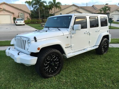 Jeep : Wrangler Unlimited Sahara Sport Utility 4-Door 2014 jeep wrangler unlimited sahara sport utility 4 door 3.6 l