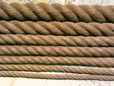 Rope - Synthetic Hemp (Polyhemp Hempex) for Decking, Garden and Boating (6-32mm)
