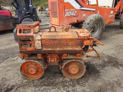 Rammax P33/24 Trench Roller RUNS MINT! HATZ Diesel VIDEO! Padfoot Ditch