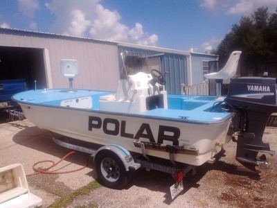 2002 18' Polar Saltwater Series Flats Boat