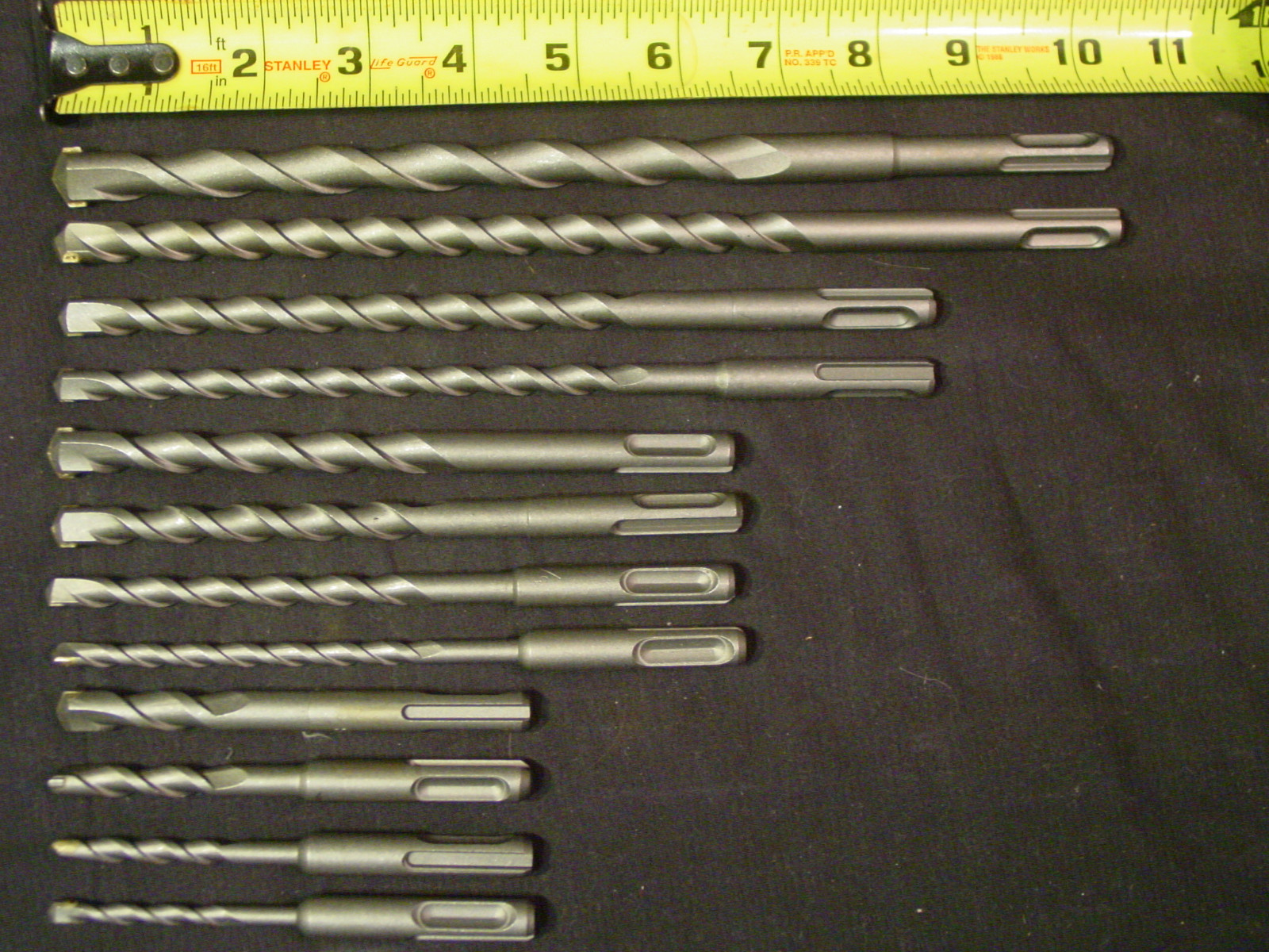 SDS Plus Rotary Hammer Concrete Masonary Drill Bit Set fit Milwaukee
