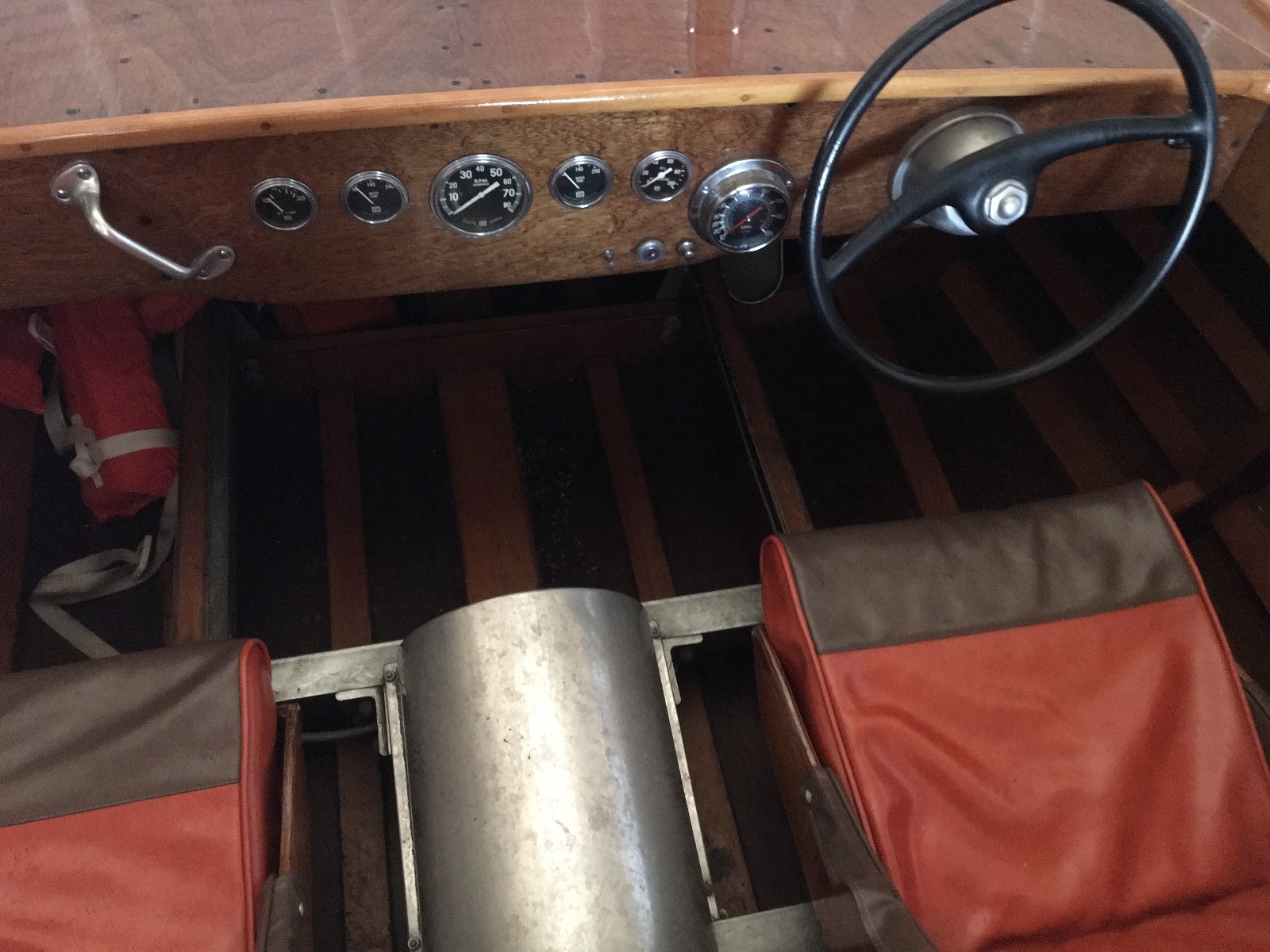 1958 Vintage Wood Glen-L Drag Boat With Chrysler Hemi Engine
