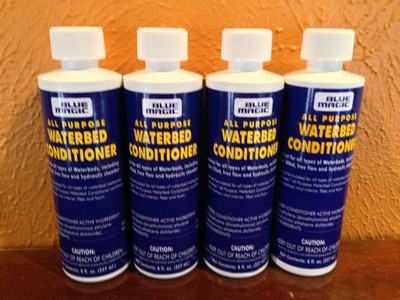 4 BLUE MAGIC 8OZ WATERBED CONDITIONER FOR ...