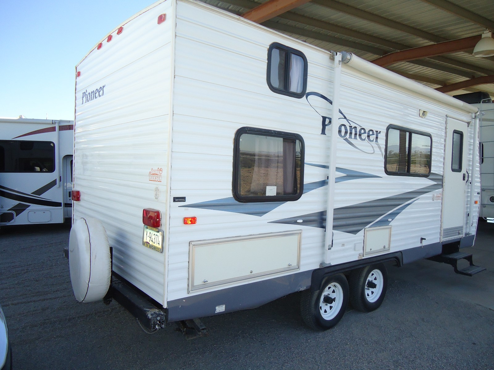 Hyundai Of Yuma >> 2006 Fleetwood Pioneer 18ck Travel Trailer Light Weight Bathroom A/c Awning for sale in Yuma ... Hyundai Of Yuma >> 2006 Fleetwood Pioneer 18ck Travel Trailer Light Weight Bathroom A/c Awning for sale in Yuma ...