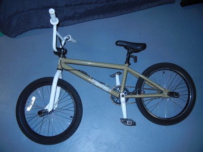 BMX Bike "Haro - Forum Partial" 20" 2008 White / Camo Color