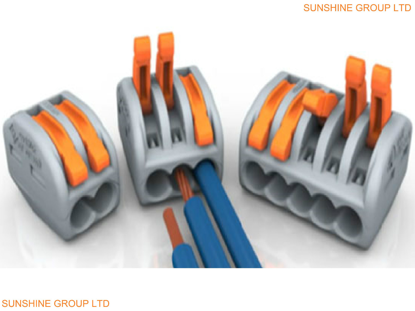 WAGO Spring Lever Connectors Reusable Wire Cable Clamps 2 3 Or 5