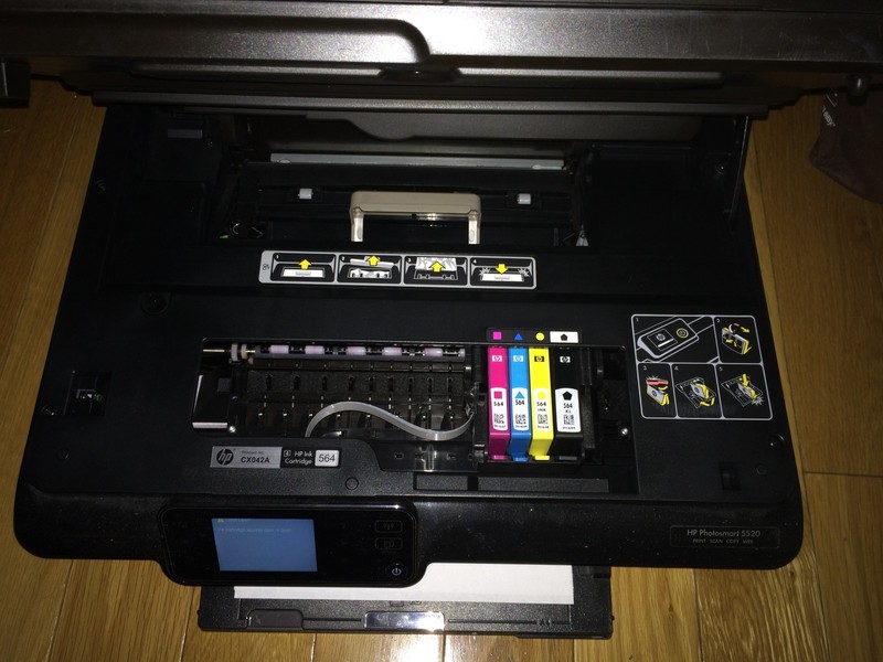 Tutorial Refill Ink Cartridges in a HP Photosmart 5520 eBay