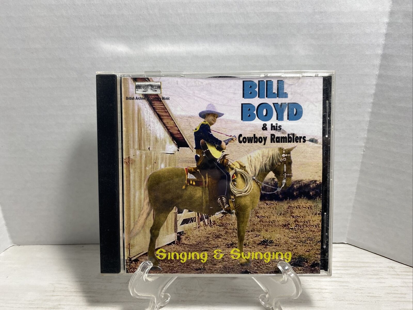 Bill Boyd & his Cowboy Ramblers CD Singing & Swinging Preowned