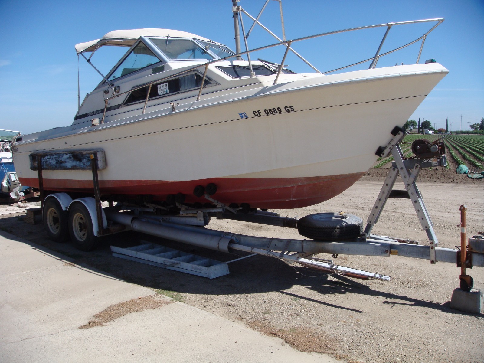 1980 WELLCRAFT 25 FT SPORTFISHER AND 1979 WELLCRAFT DONOR BOAT 2 BOATS !!!