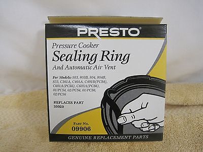 Presto Pressure Cooker Sealing Ring Gasket & ...