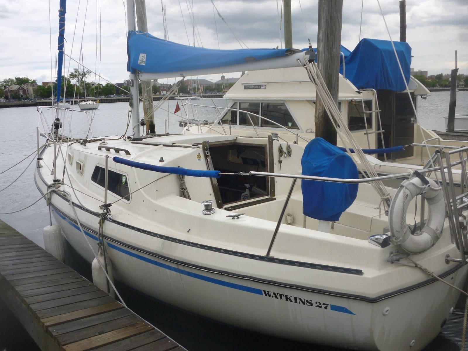Watkins 27 Foot Sailboat