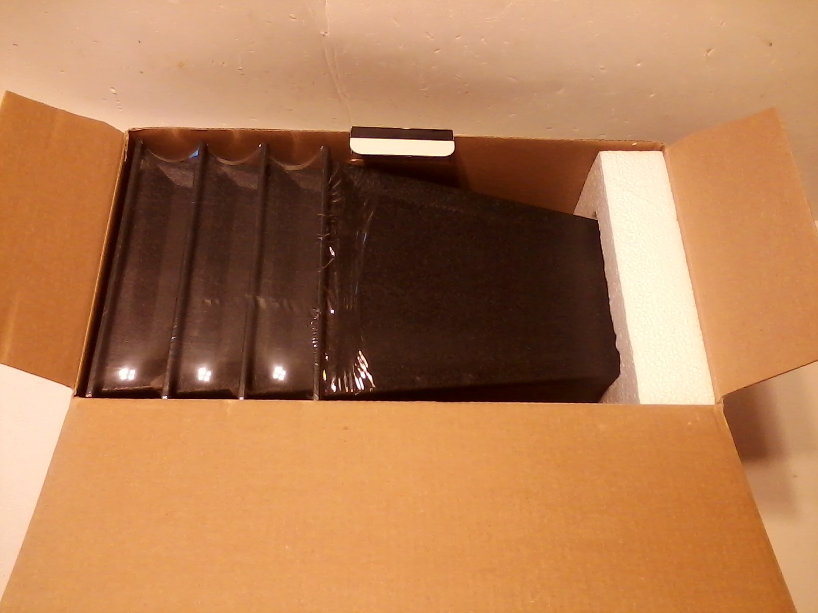 BED LIFTS SET OF FOUR BLACK BED LIFTS