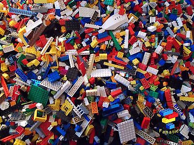  Lego Mixed Bundle 200 pieces - Clean & Genuine Bricks & Parts - Great Selection