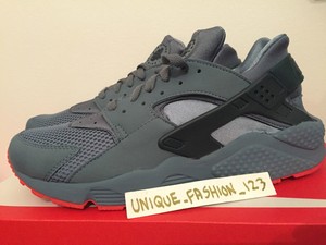 Nike Huarache Grey And Red Nike Huarache Grey And Red