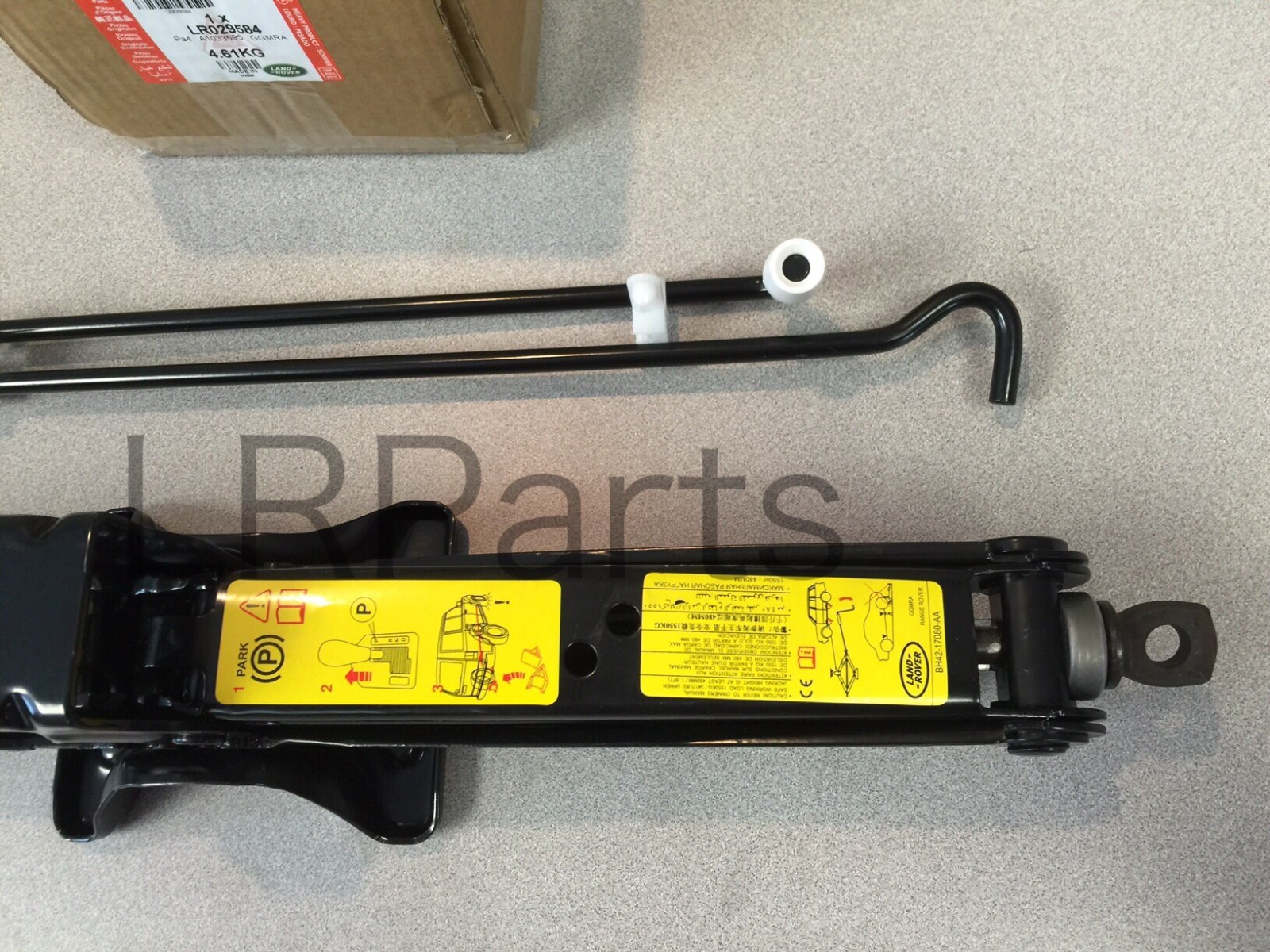 LAND ROVER JACK LIFTING SCISSOR RANGE ROVER 0312 LR021498 LR029584