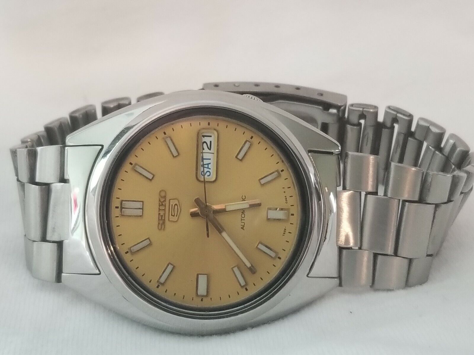 Seiko SKXW81 Vintage Gold 7s26-3040 Automatic Watch 海外 即決 
