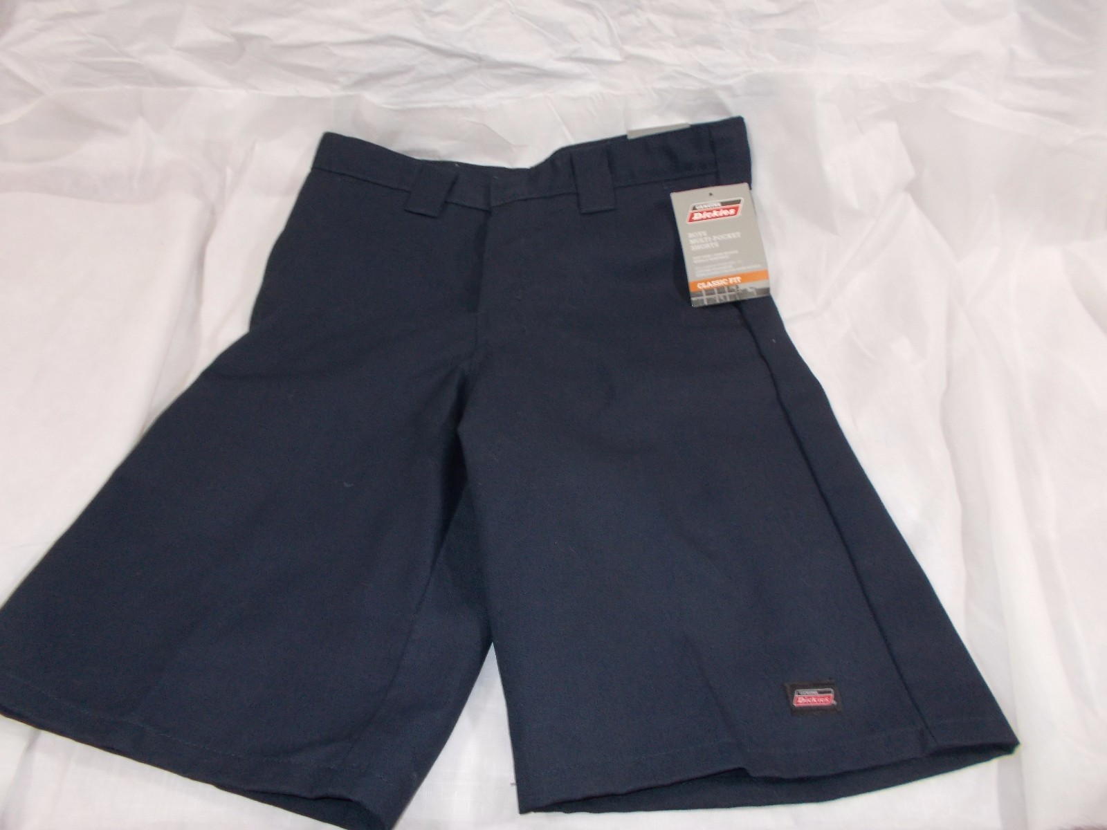 Dickies boys multi-pocket shorts 14 reg classic fit dark blue pants