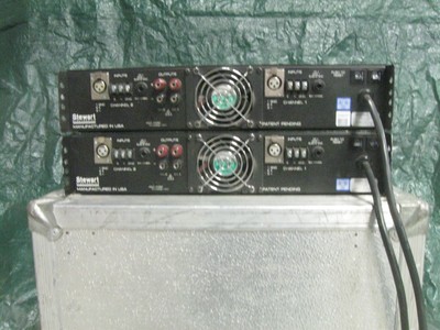 2 - Setwart World 1.6 Power Amplifiers. Working as they should. Lite weight.