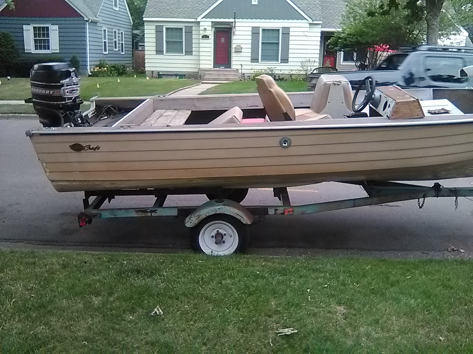 1977 Mirrocraft Fishing Boat with Trailer, Robbinsdale MN | No Fees & No Reserve