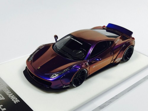 Pre-owned Dolce & Gabbana 1/43 D&g Ms Davis & Giovanni Lb Widebody Ferrari 458 Chameleon 006 In Multicolor