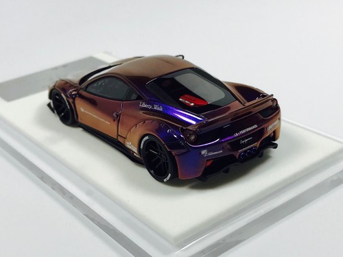 Pre-owned Dolce & Gabbana 1/43 D&g Ms Davis & Giovanni Lb Widebody Ferrari 458 Chameleon 006 In Multicolor