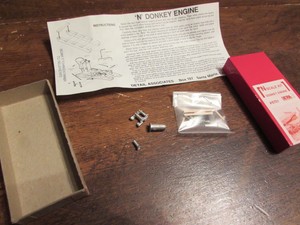 N scale engine detail parts
