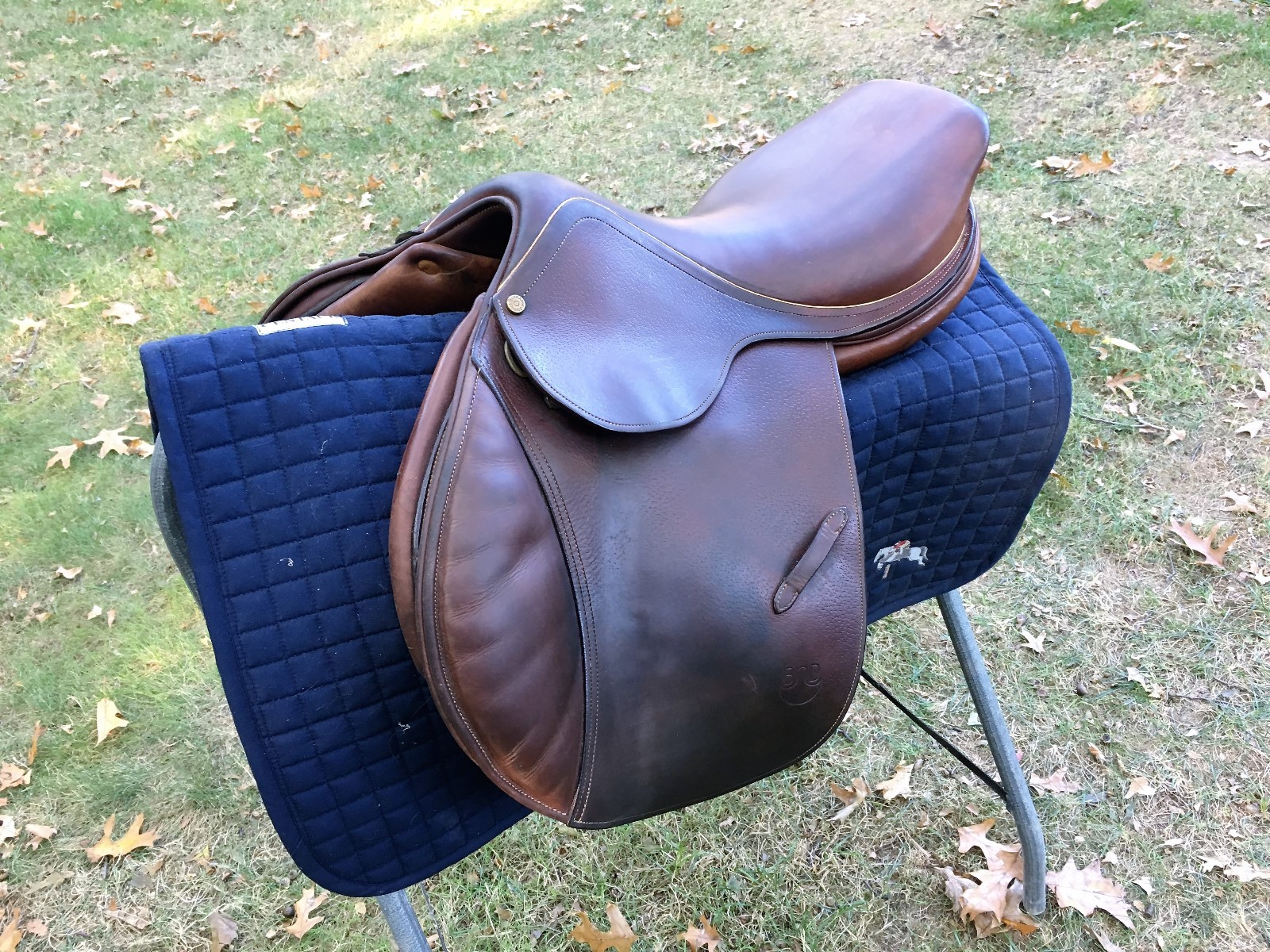 PJ Close Contact Saddle by Bruno Delgrange 16 1/2 regular tree