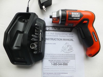 BLACK & DECKER 3.6 VOLT LITHIUM CORDLESS ...