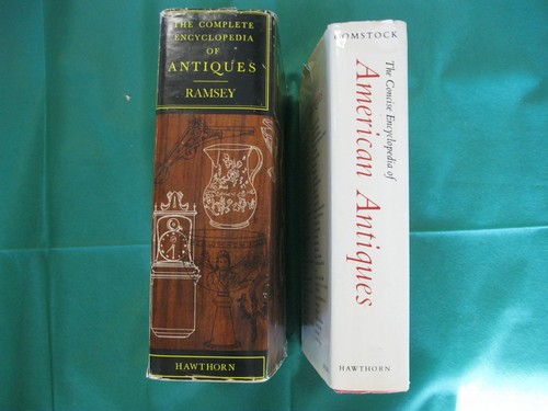 TWO BOOKS The COMPLETE ENCYCLOPEDIA OF ANTIQUES and THE CONCISE OF AMERICAN