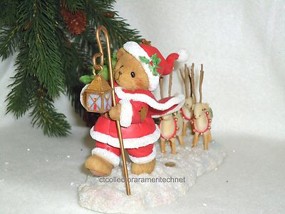 cherished teddies santa series