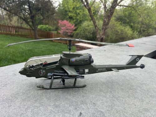 GI Joe DRAGONFLY Helicopter Vintage 1983 Hasbro Working Incomplete Wild Bill