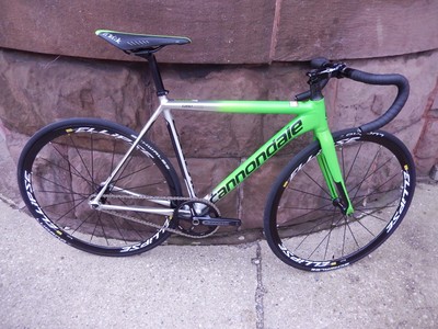2015 Cannondale CAAD 10 Track Bike 50cm Mavic Ellipse Sram Fizik MSRP $2130
