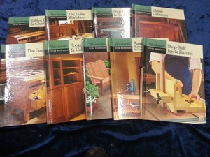 WOODSMITH CUSTOM WOODWORKING BOOKS by TIME LIFE ** HARDBACKS ** FREE 