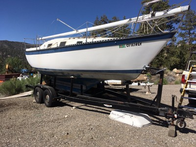 Lancer 25 Sailboat with trailer