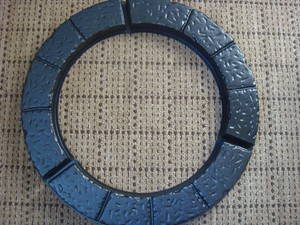 ... Kit Large Concrete Garden Edging Lawn Landscape Tree Ring Mold | eBay