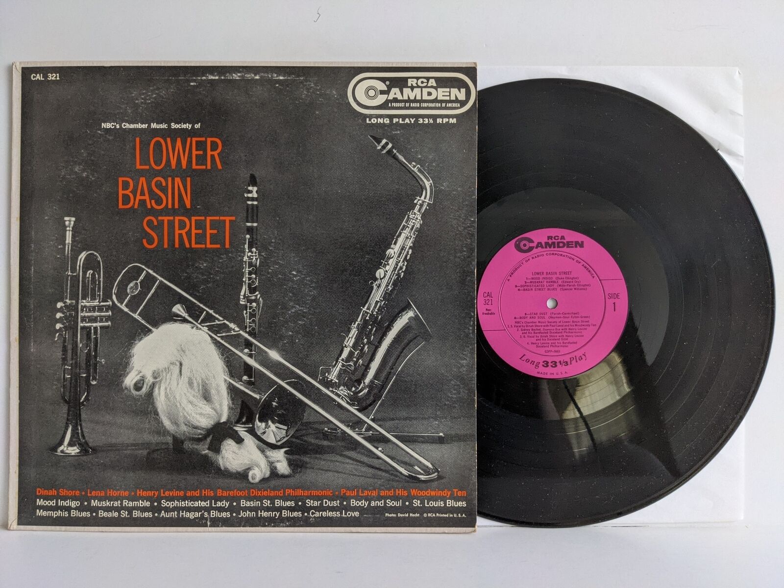 Dinah Shore - NBC's Chamber Music Society Of Lower Basin Str.. / [CAL 321] Vinyl