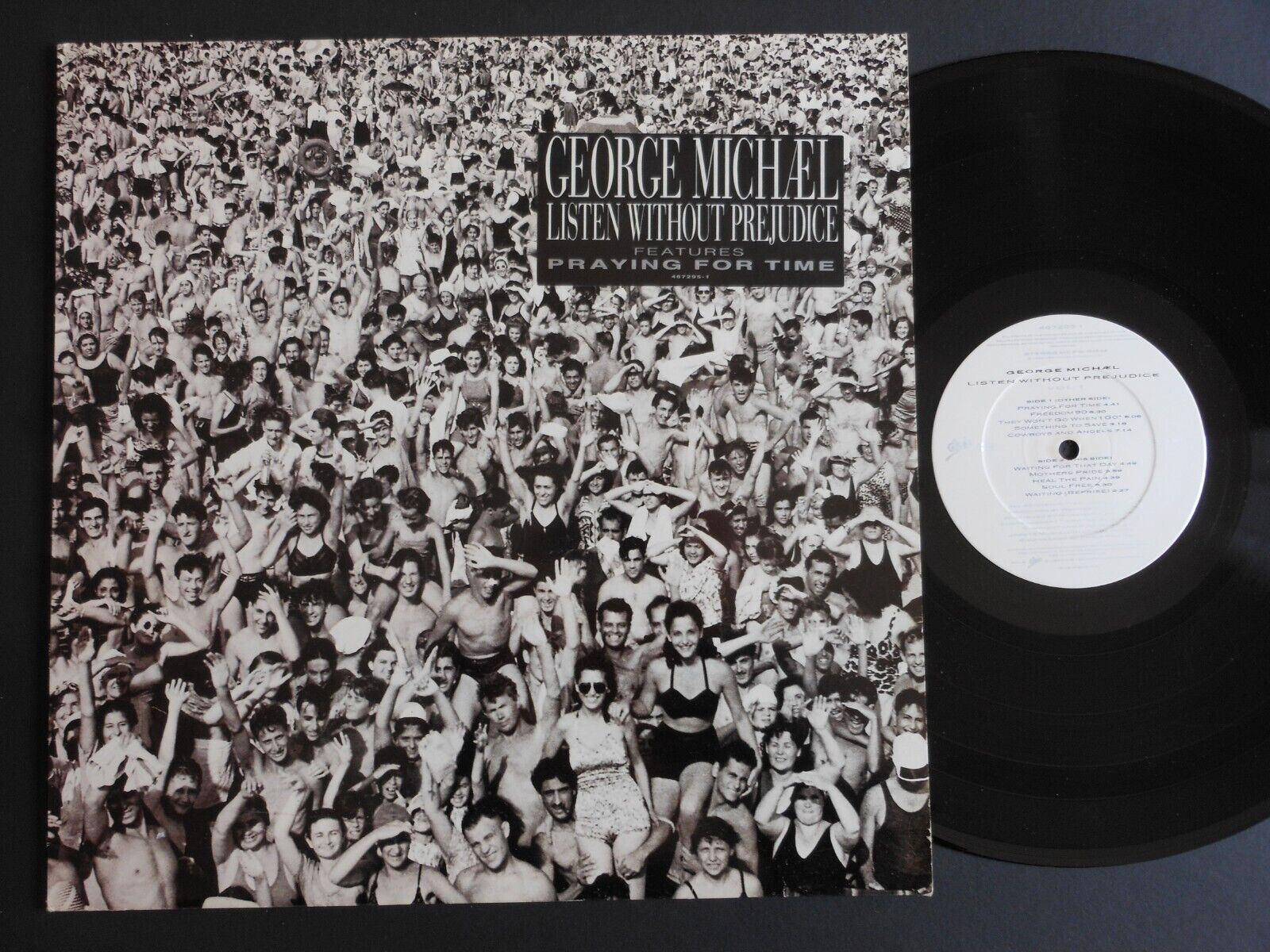GEORGE MICHAEL Listen Without Prejudice Vol. 1 12" Vinyl LP album 1990 Epic 4672